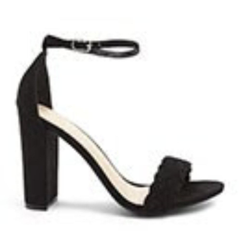 Forever 21 Wild Diva Lounge Faux Suede Block Heels